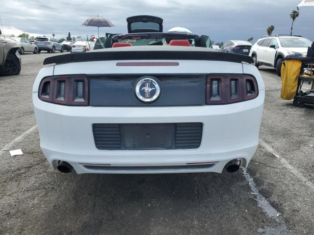 1ZVBP8EM5E5208445 - 2014 FORD MUSTANG WHITE photo 6