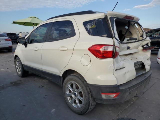 MAJ3S2GE2LC345396 - 2020 FORD ECOSPORT SE WHITE photo 2