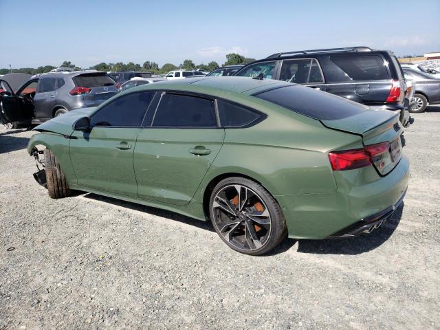 WAUB4CF5XNA039310 - 2022 AUDI S5 PRESTIGE GREEN photo 2