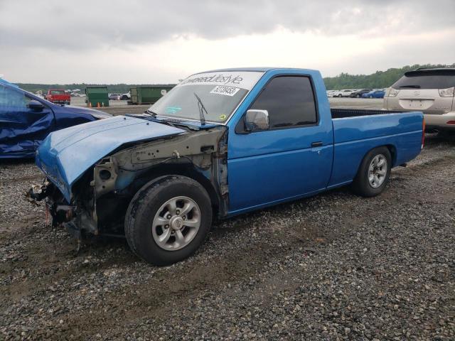 1N6SD11S5LC305352 - 1990 NISSAN D21 SHORT BED BLUE photo 1