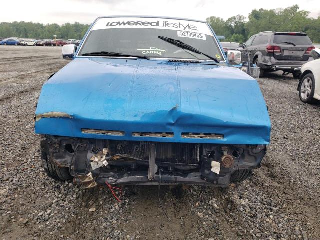 1N6SD11S5LC305352 - 1990 NISSAN D21 SHORT BED BLUE photo 5