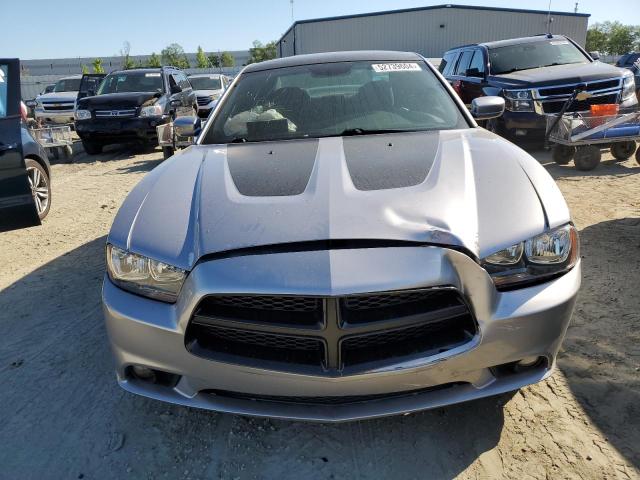 2C3CDXCT9DH715560 - 2013 DODGE CHARGER R/T SILVER photo 5