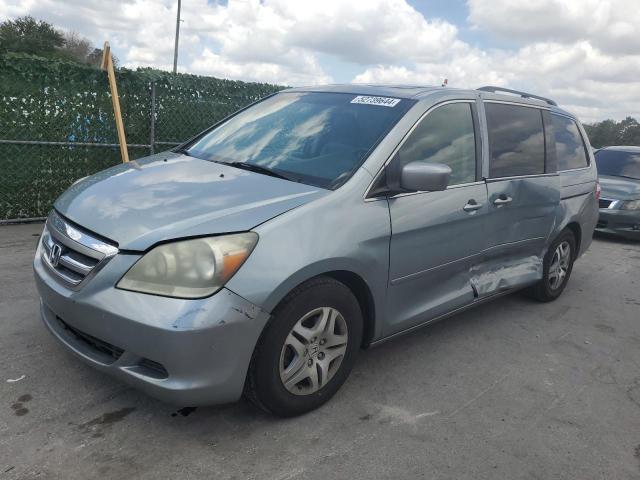 5FNRL38717B054677 - 2007 HONDA ODYSSEY EXL GRAY photo 1