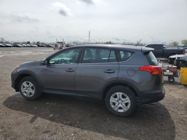 2T3BFREV3EW203421 - 2014 TOYOTA RAV4 LE GRAY photo 2