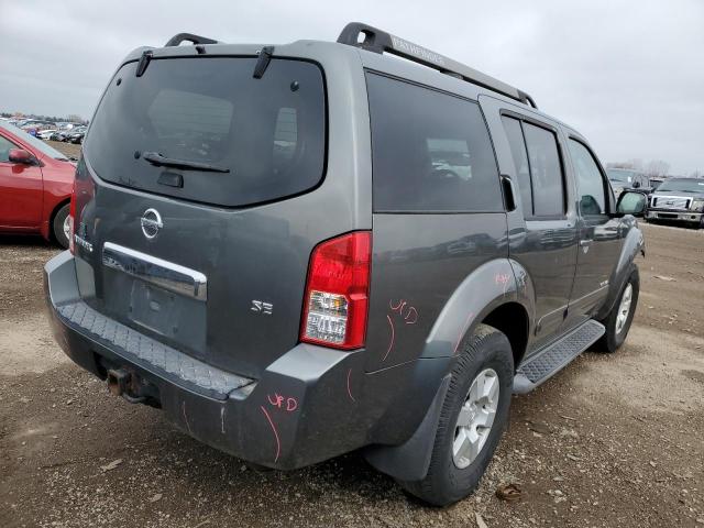 5N1AR18W45C773094 - 2005 NISSAN PATHFINDER LE ნაცრისფერი ფოტო 3