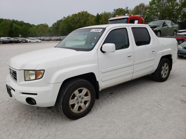 2HJYK165X6H501094 - 2006 HONDA RIDGELINE RTL WHITE photo 1