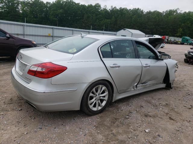 KMHGC4DDXDU210299 - 2013 HYUNDAI GENESIS 3.8L SILVER photo 3