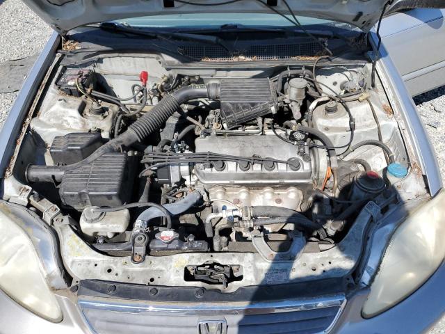 2HGEJ6616YH570227 - 2000 HONDA CIVIC BASE SILVER photo 11