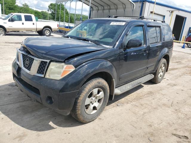 5N1AR18W45C770311 - 2005 NISSAN PATHFINDER LE 黑色 照片 1