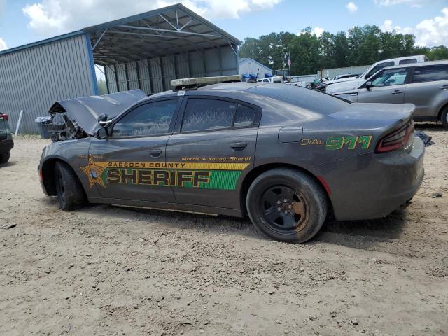 2C3CDXATXKH568066 - 2019 DODGE CHARGER POLICE GRAY photo 2