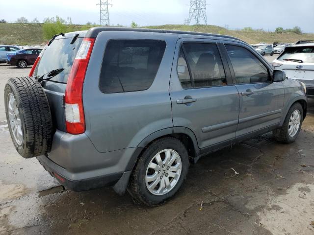 JHLRD78906C027216 - 2006 HONDA CR-V SE GRAY photo 3