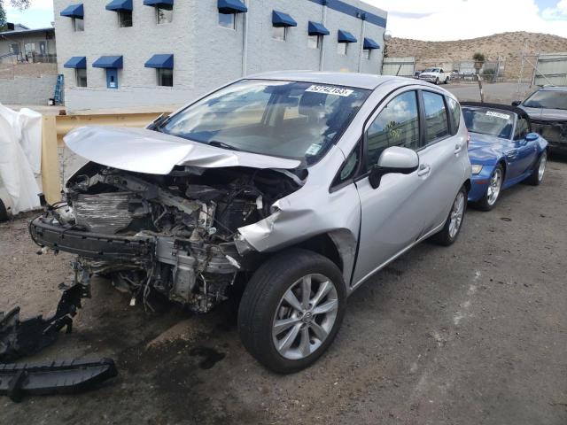 3N1CE2CP0EL357856 - 2014 NISSAN VERSA NOTE S GRAY photo 1