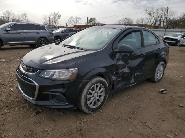 1G1JB5SH5H4140587 - 2017 CHEVROLET SONIC LS BLACK photo 1