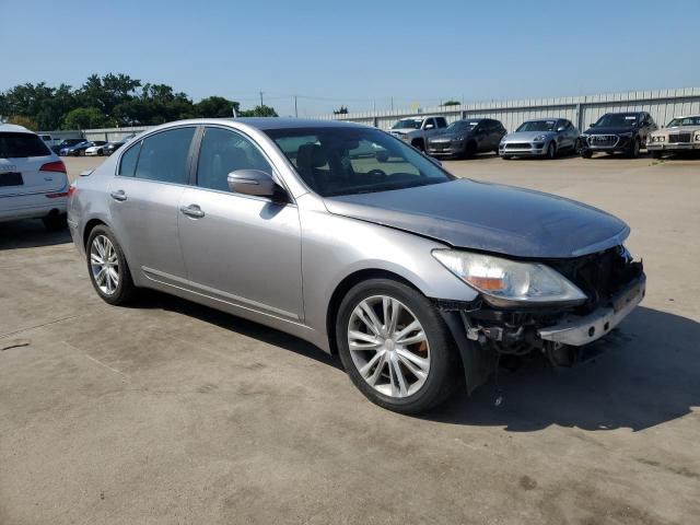 KMHGC46F29U054989 - 2009 HYUNDAI GENESIS 4.6L SILVER photo 4