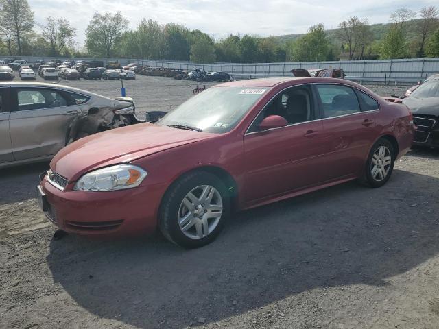 2G1WB5E37F1150990 - 2015 CHEVROLET IMPALA LIM LT RED photo 1