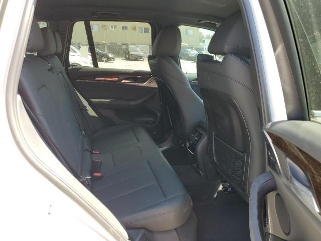 5UXTY3C06M9E24837 - 2021 BMW X3 SDRIVE30I WHITE photo 11