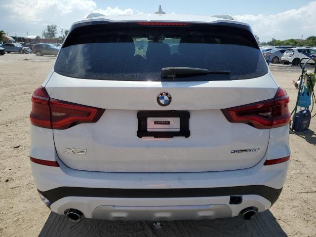 5UXTY3C06M9E24837 - 2021 BMW X3 SDRIVE30I WHITE photo 6