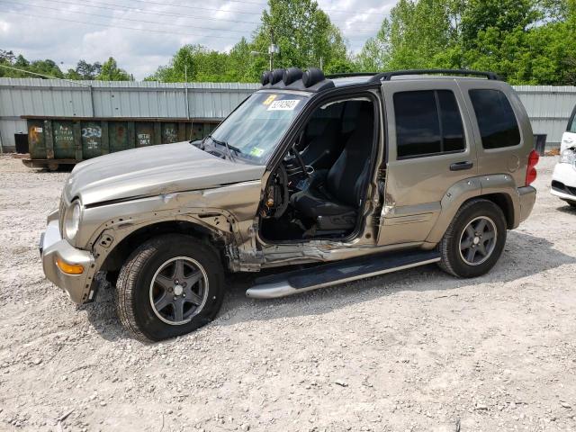 1J8GL38K92W366383 - 2002 JEEP LIBERTY RENEGADE TAN photo 1