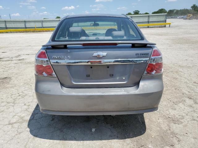 KL1TD56678B042229 - 2008 CHEVROLET AVEO BASE Boz foto 6