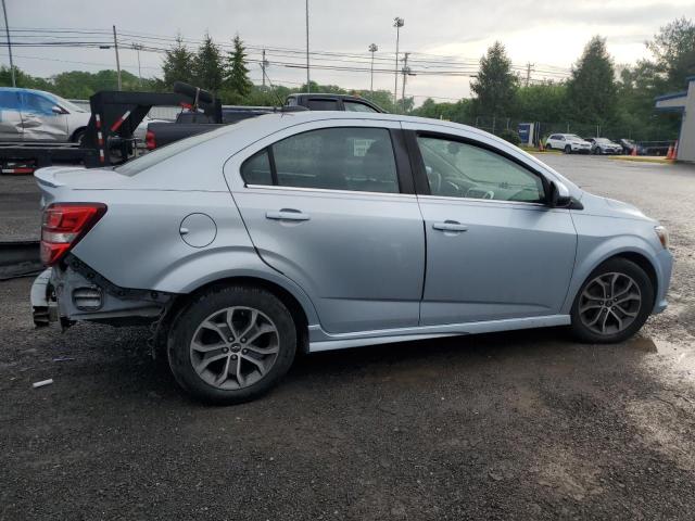 1G1JD5SG4J4102128 - 2018 CHEVROLET SONIC LT BLUE photo 3