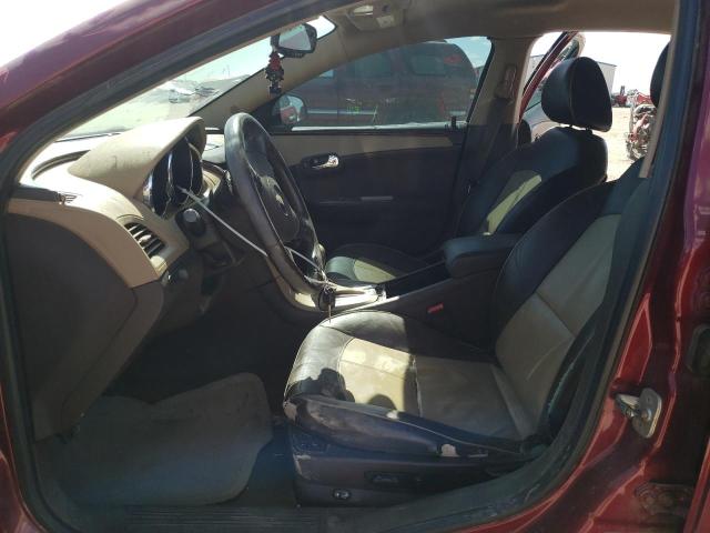 1G1ZE5EB7AF302828 - 2010 CHEVROLET MALIBU LTZ წითელი ფოტო 7