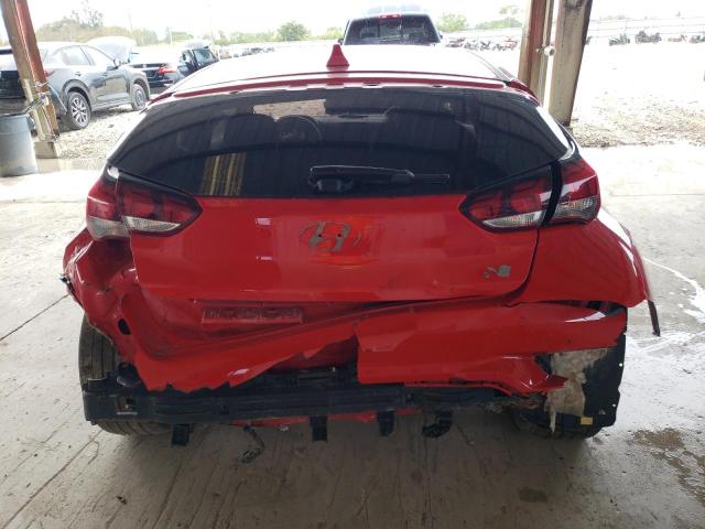 KMHT36AH9LU007632 - 2020 HYUNDAI VELOSTER N RED photo 6