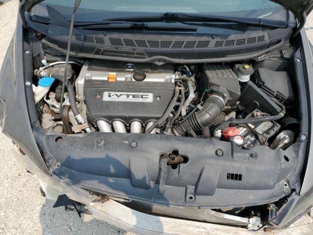 2HHFD5F74AH201765 - 2010 ACURA CSX TECHNOLOGY GRAY photo 11