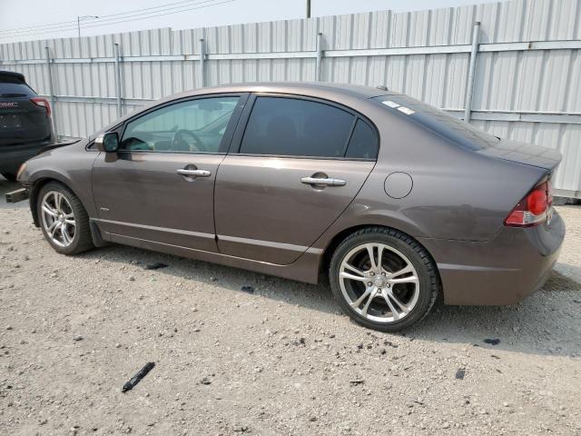 2HHFD5F74AH201765 - 2010 ACURA CSX TECHNOLOGY GRAY photo 2