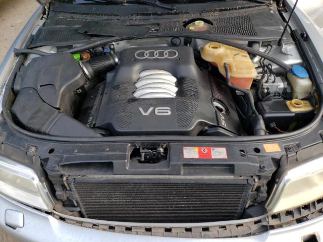 WAUED28D8XA221554 - 1999 AUDI A4 2.8 QUATTRO SILVER photo 11