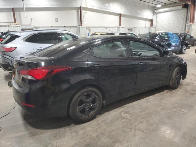 5NPDH4AE8EH472629 - 2014 HYUNDAI ELANTRA SE BLACK photo 3