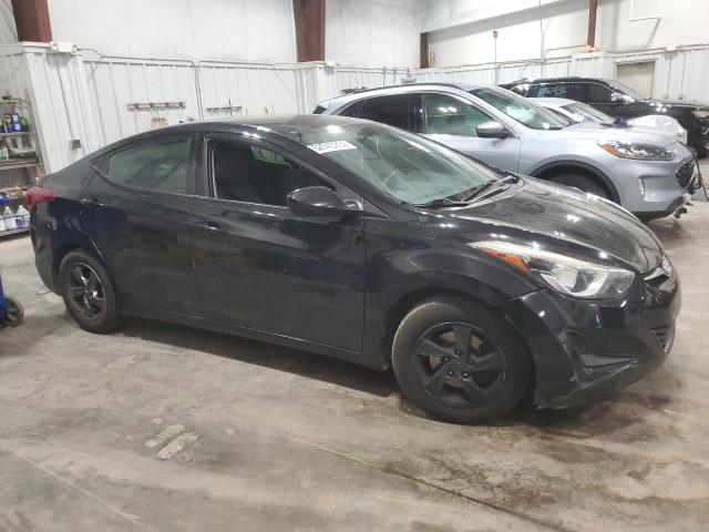 5NPDH4AE8EH472629 - 2014 HYUNDAI ELANTRA SE BLACK photo 4