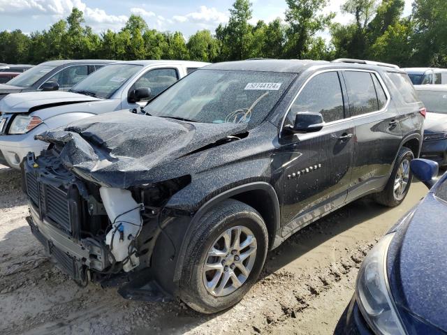 1GNERGKW2JJ166707 - 2018 CHEVROLET TRAVERSE LT BLACK photo 1