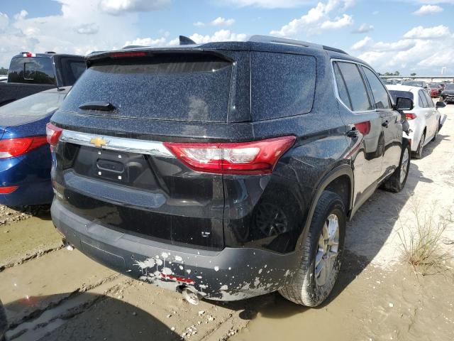 1GNERGKW2JJ166707 - 2018 CHEVROLET TRAVERSE LT BLACK photo 3