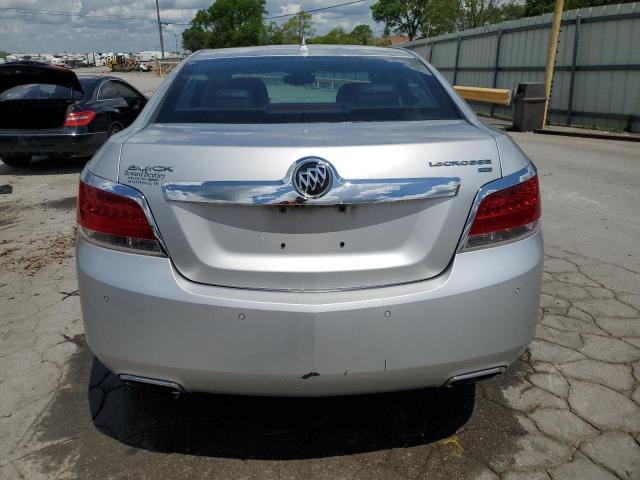 1G4GE5EV2AF252960 - 2010 BUICK LACROSSE CXS SILVER photo 6