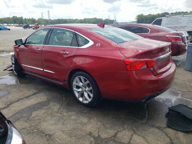 1G1165S33FU122157 - 2015 CHEVROLET IMPALA LTZ RED photo 2