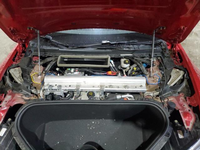 5YJSA1E6XMF440985 - 2021 TESLA MODEL S RED photo 11