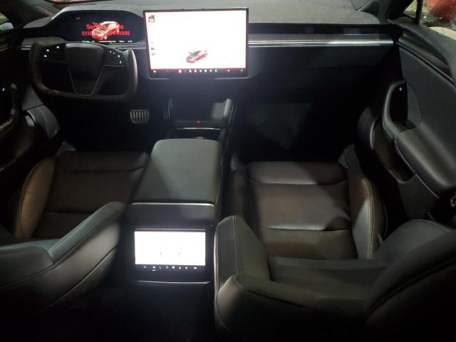 5YJSA1E6XMF440985 - 2021 TESLA MODEL S RED photo 8