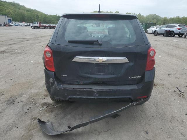 2CNFLCEC1B6395690 - 2011 CHEVROLET EQUINOX LS BLACK photo 6