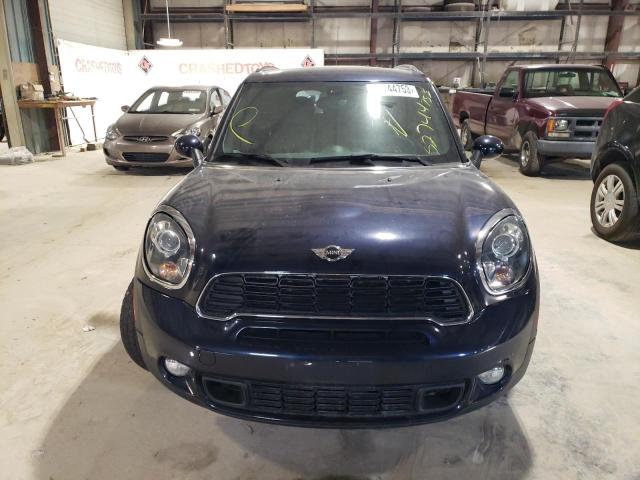 WMWZC5C52EWP35924 - 2014 MINI COOPER S COUNTRYMAN BLUE photo 5