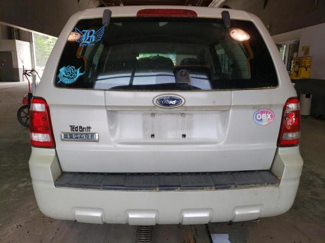 1FMCU02Z88KC99911 - 2008 FORD ESCAPE XLS WHITE photo 6