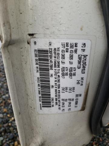 2C8GF68414R179845 - 2004 CHRYSLER PACIFICA WHITE photo 13