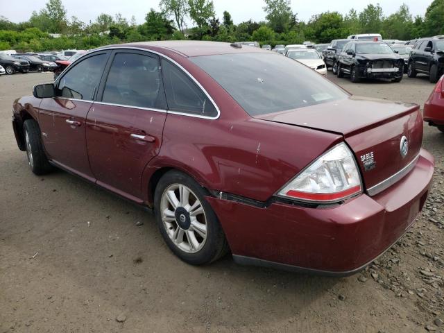 1MEHM42WX8G625846 - 2008 MERCURY SABLE PREMIER RED photo 2