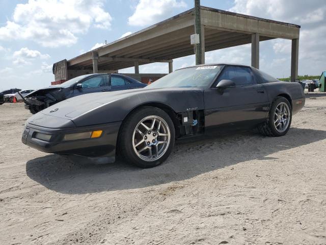 1G1YY23P6N5103250 - 1992 CHEVROLET CORVETTE BLACK photo 1