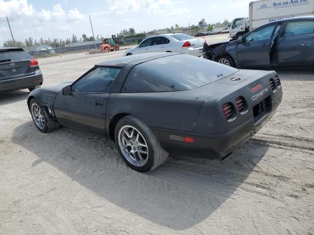 1G1YY23P6N5103250 - 1992 CHEVROLET CORVETTE BLACK photo 2