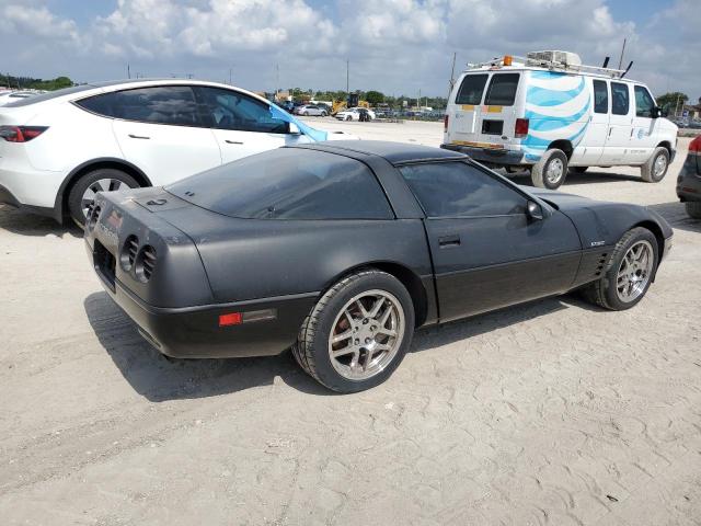 1G1YY23P6N5103250 - 1992 CHEVROLET CORVETTE BLACK photo 3