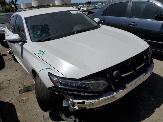 1HGCV1F10JA022873 - 2018 HONDA ACCORD LX WHITE photo 4