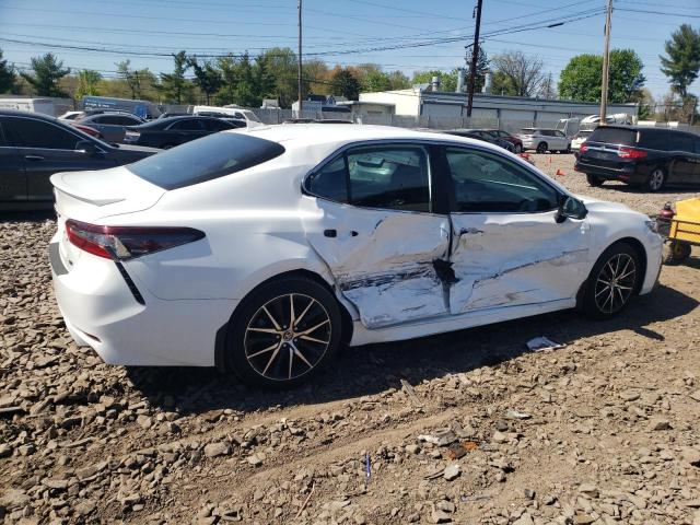 4T1T11AK8PU760160 - 2023 TOYOTA CAMRY SE NIGHT SHADE WHITE photo 3