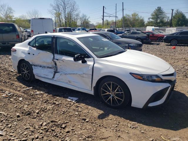 4T1T11AK8PU760160 - 2023 TOYOTA CAMRY SE NIGHT SHADE WHITE photo 4