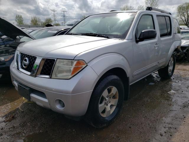 5N1AR18W25C787026 - 2005 NISSAN PATHFINDER LE 银色 照片 1