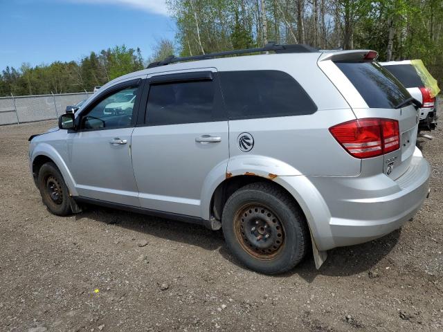 3D4PG4FB8AT271292 - 2010 DODGE JOURNEY SE SILVER photo 2